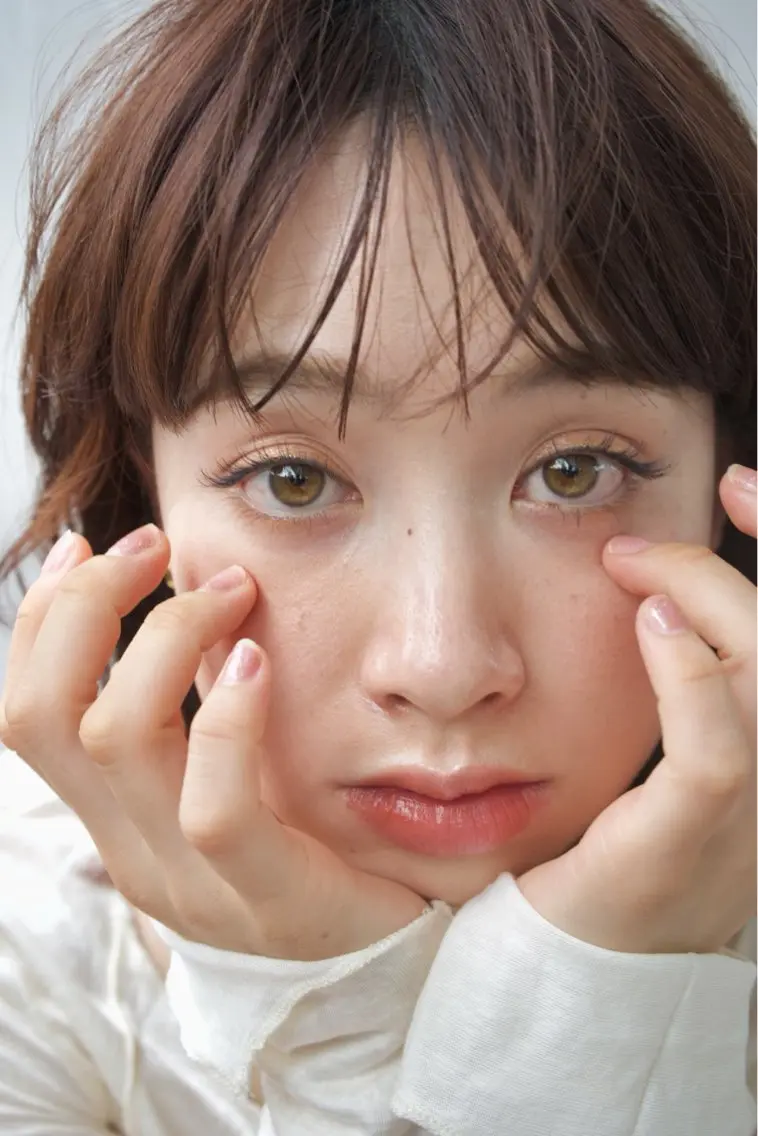 ミディアム カラー 透明感カラー ヘアカラー トリートメント ヘッドスパ 🪐透明感カラー/ カワクボ モネのヘアスタイル