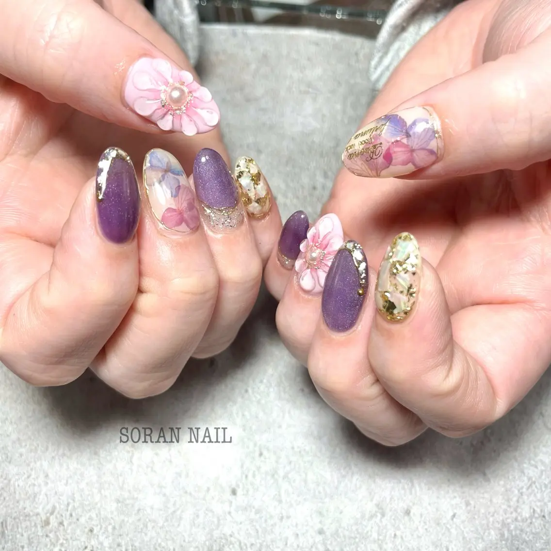 ネイル ハンドネイル soran nailのネイルデザイン