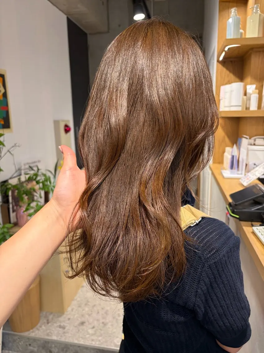 カラー ヘアカラー ️🩵LUFE ayano️🩵のヘアスタイル