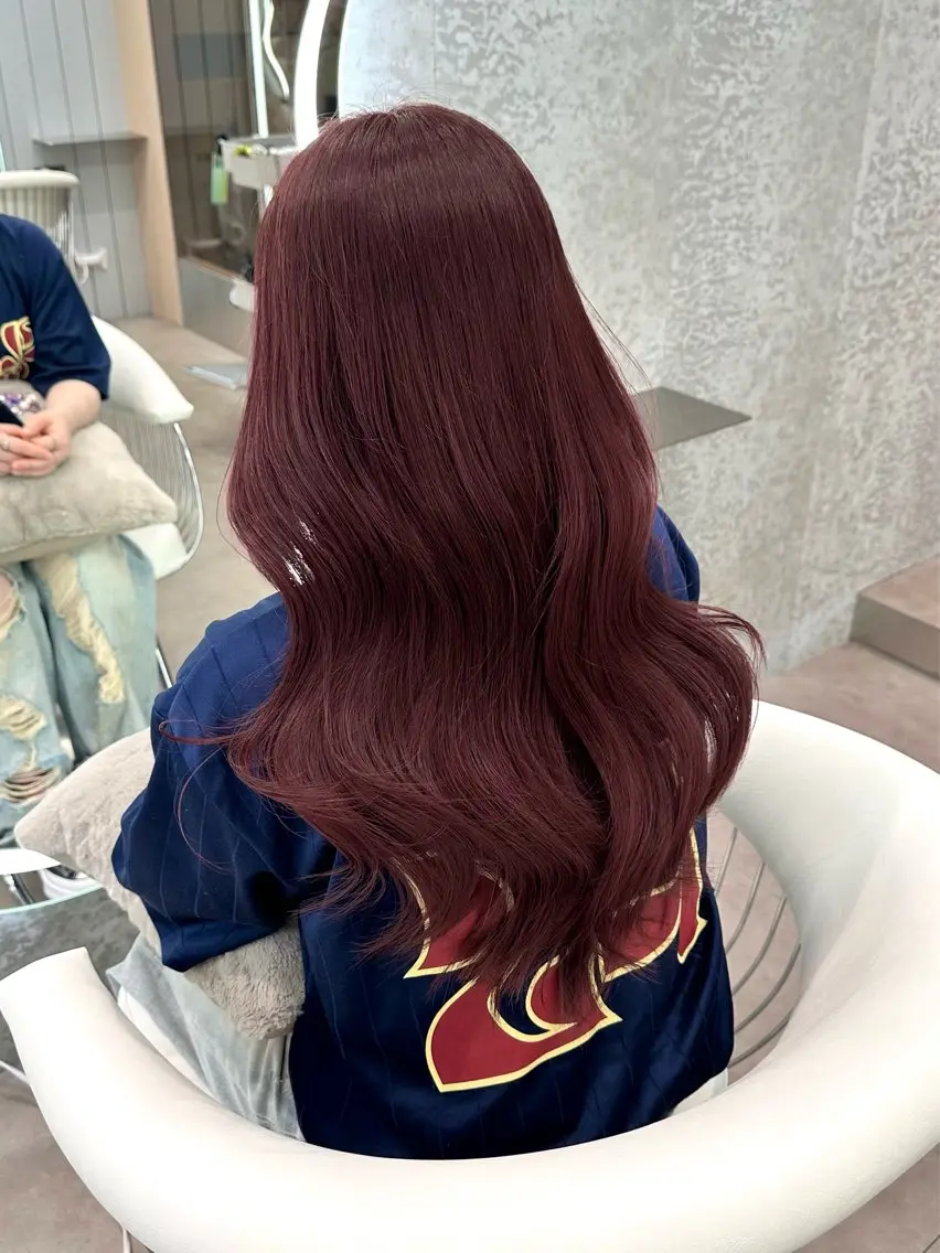 ミディアム ブリーチなしW🎀 髪質改善/はのんのヘアスタイル
