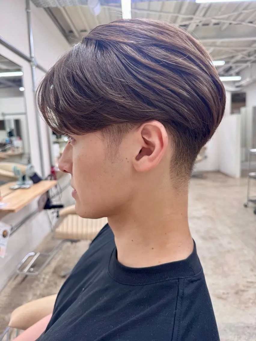 ショート マッシュヘア ショートヘア ウルフカット カット 縮毛矯正 Tsuyoki .のヘアスタイル