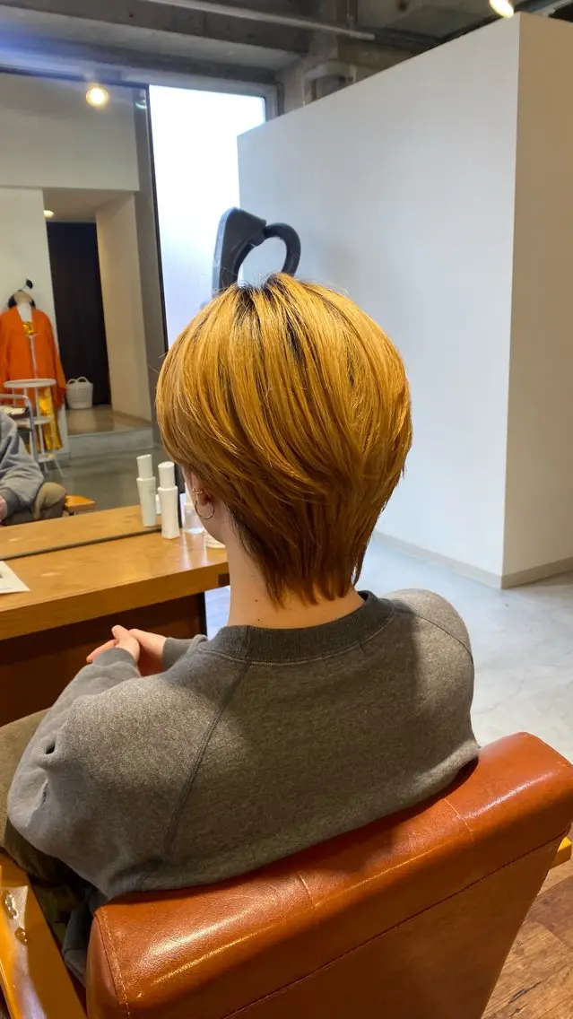 メンズ メンズウルフカット ウルフカット 山形 梨沙のヘアスタイル