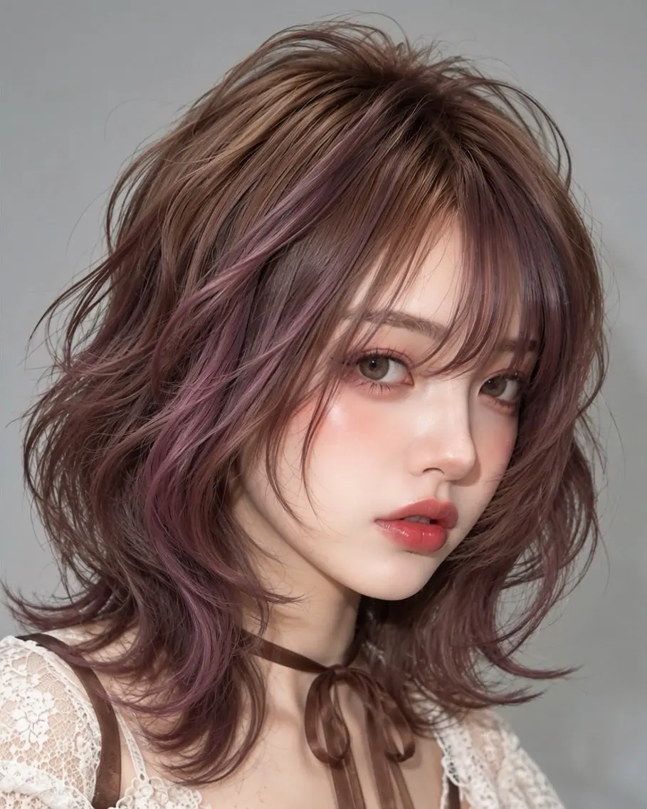 セミロング ULTIST公認🌈 透明感カラー/アイリのヘアスタイル