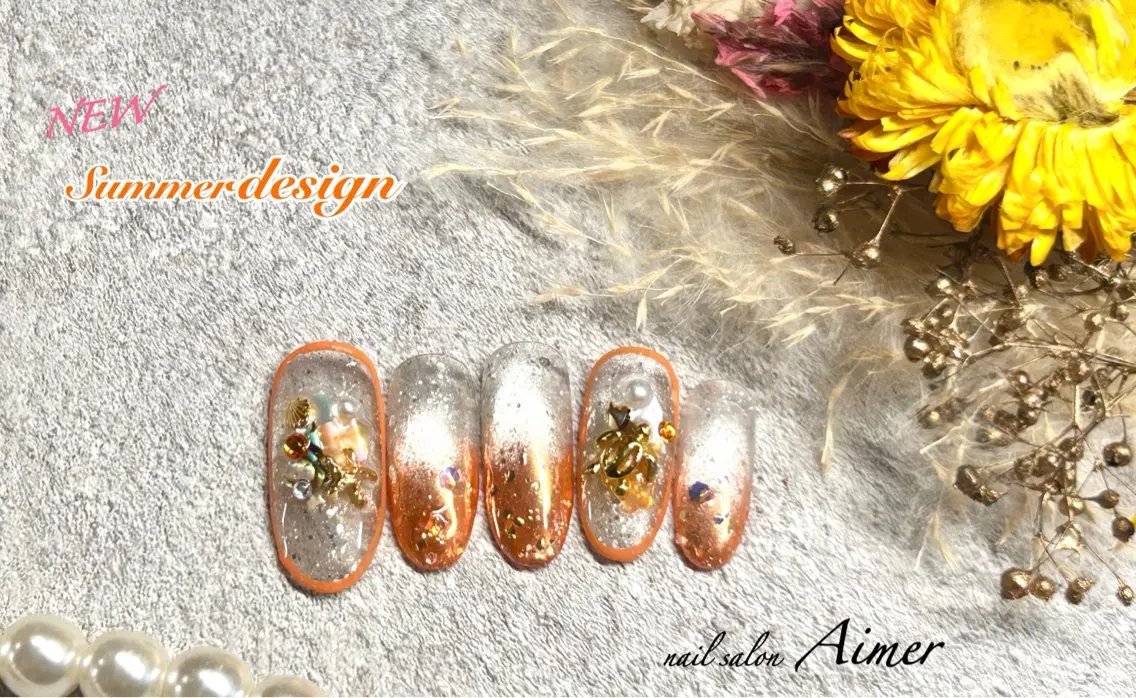ネイル ハンドネイル nail salon Aimerのネイルデザイン