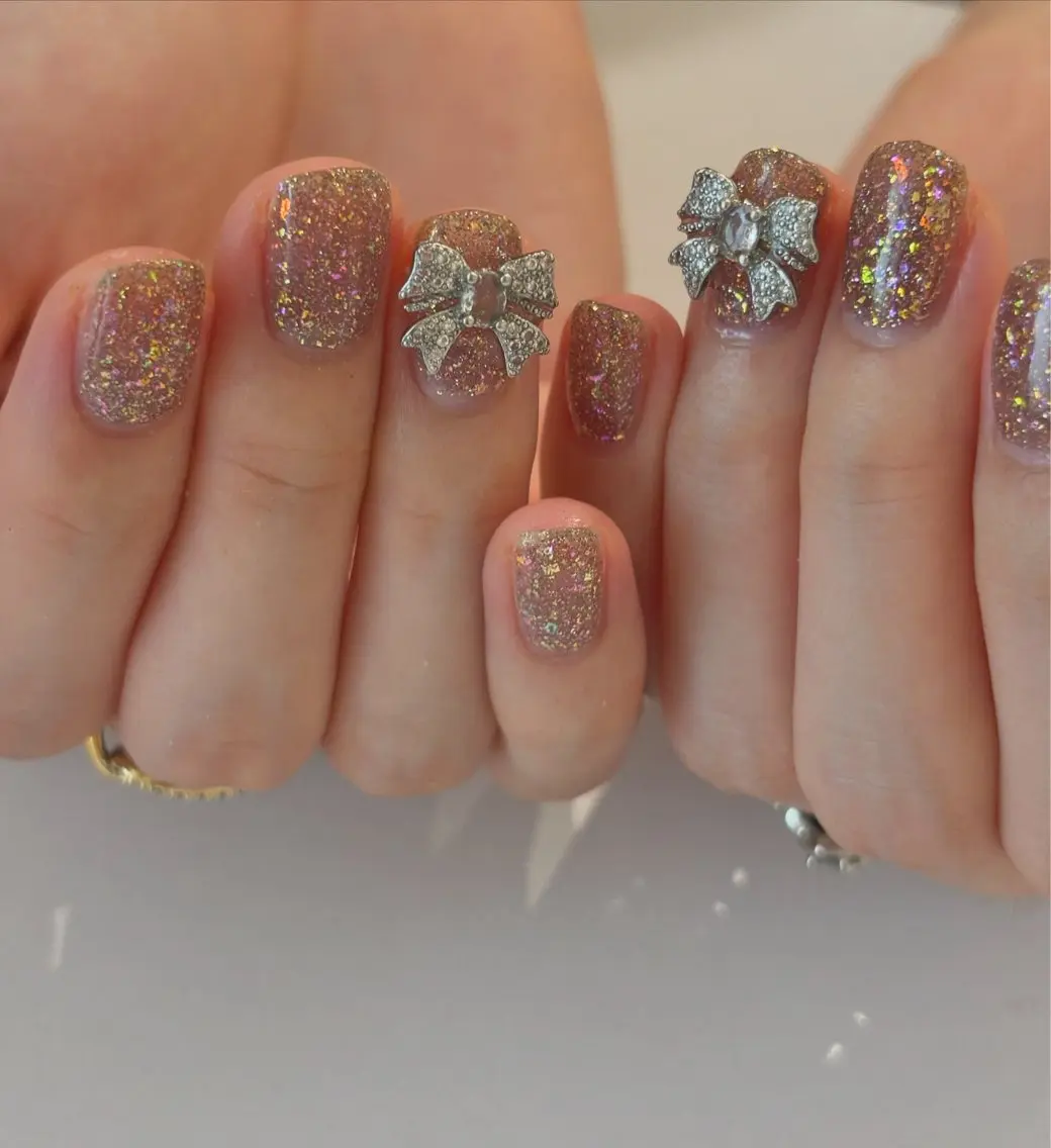 ネイル リボン ハンドネイル Ann nailのネイルデザイン