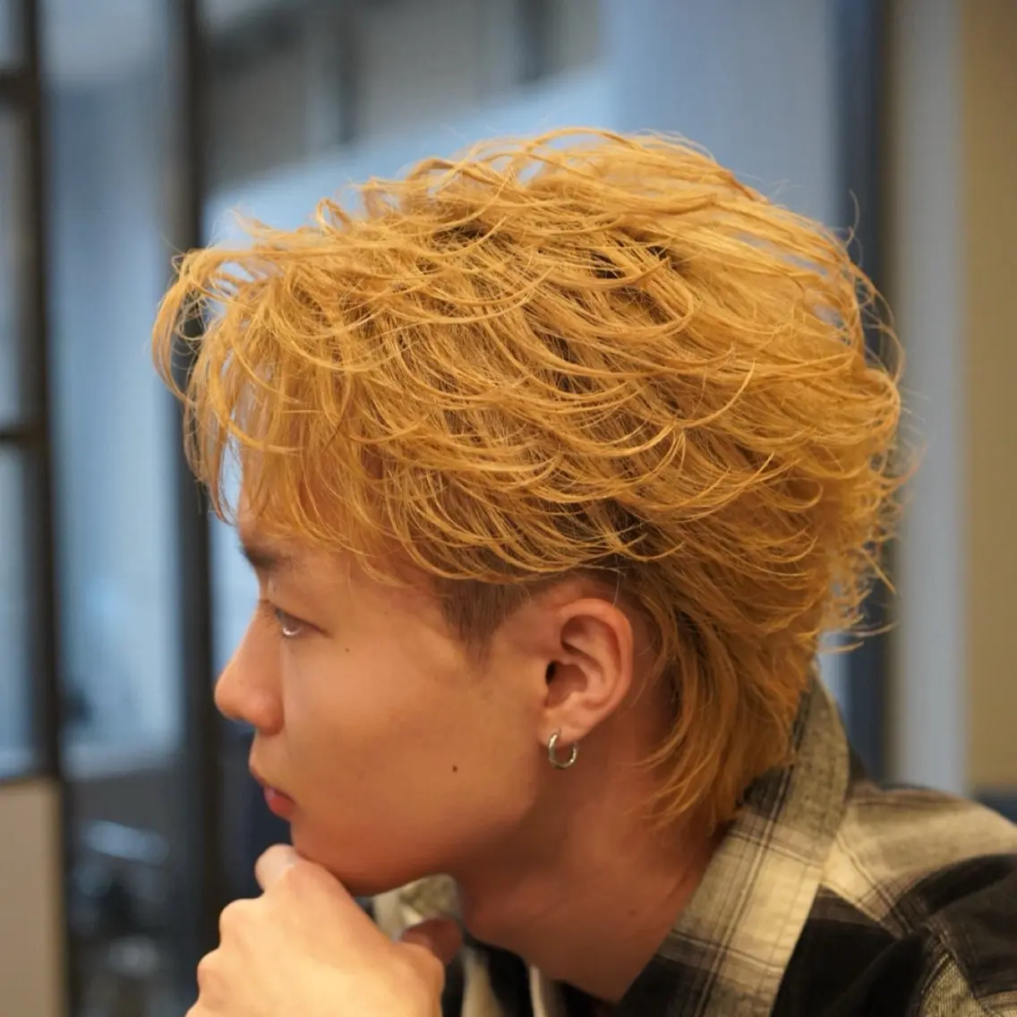 ショート メンズ ショートヘア ヘアカラー メンズ特化/新潟万代 中村ヤマトのヘアスタイル