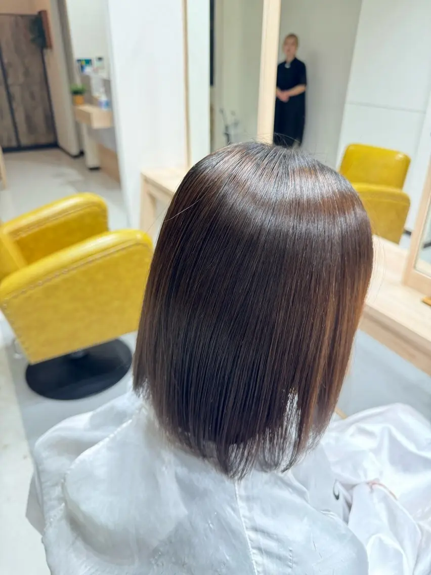 ミディアム 猪瀬 尚希のヘアスタイル