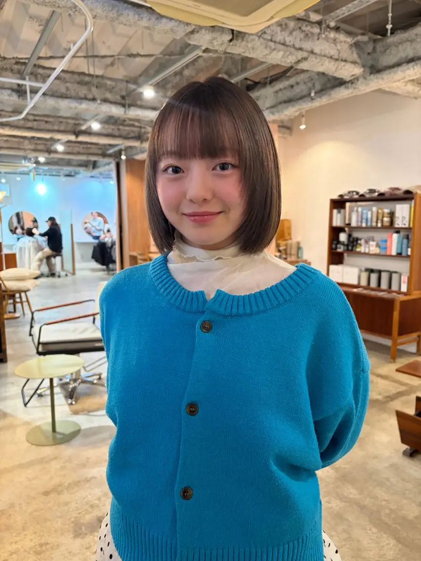 ミディアム カラー coco 🧬のヘアスタイル