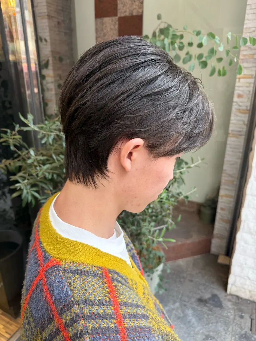 メンズ EARTH 山﨑龍馬のヘアスタイル