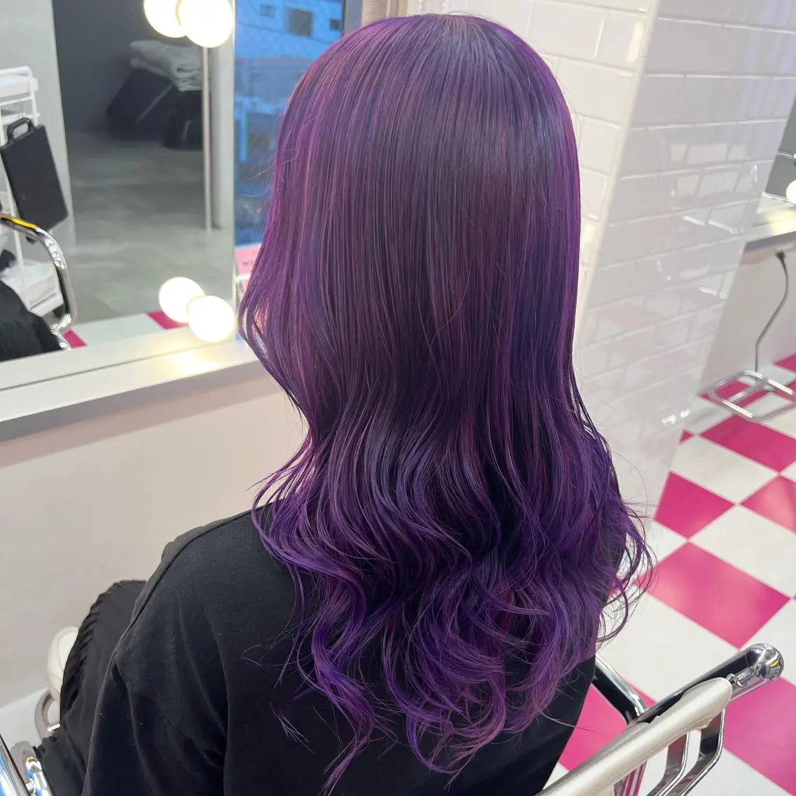 ロング カラー ELU.☁️ ARIのヘアスタイル
