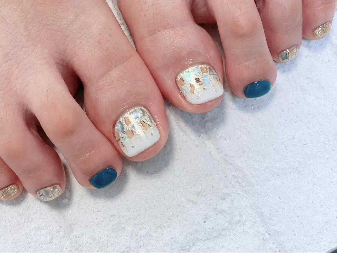 ネイル フットネイル Nail salon mewのネイルデザイン