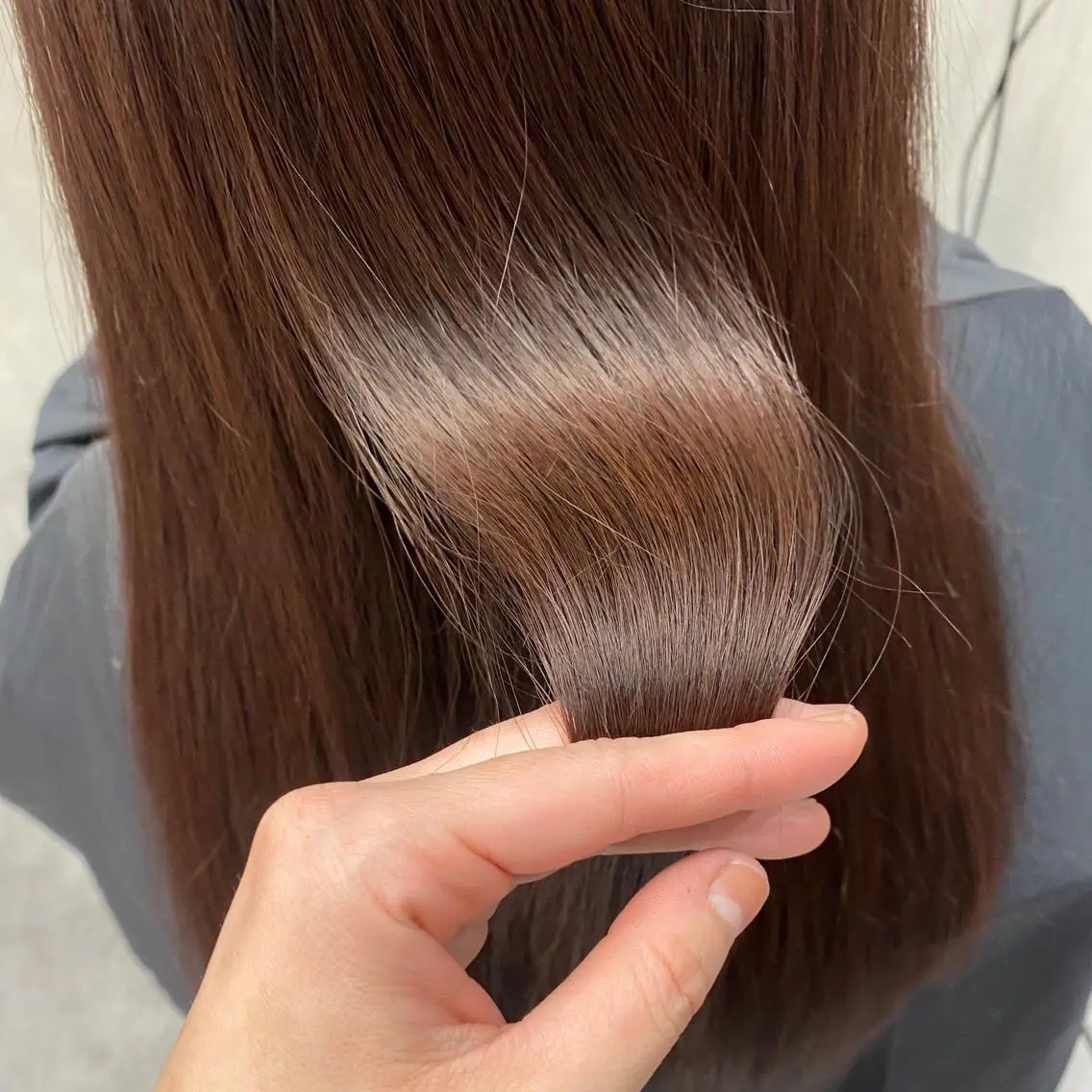 セミロング カラー ヘアアレンジ ショートボブ シールエクステ セミロングパーマ バレイヤージュ 透明感カラー FAAM Tsuneのヘアスタイル