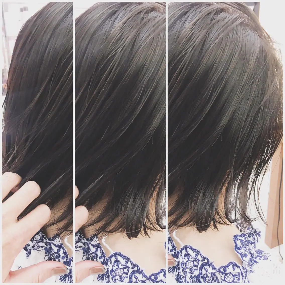 ショート カラー ベージュカラー イルミナカラー 外国人風カラー 外ハネヘア カット ヘアカラー トリートメント ブリーチ/バレイヤ ージュ川端裕司のヘアスタイル