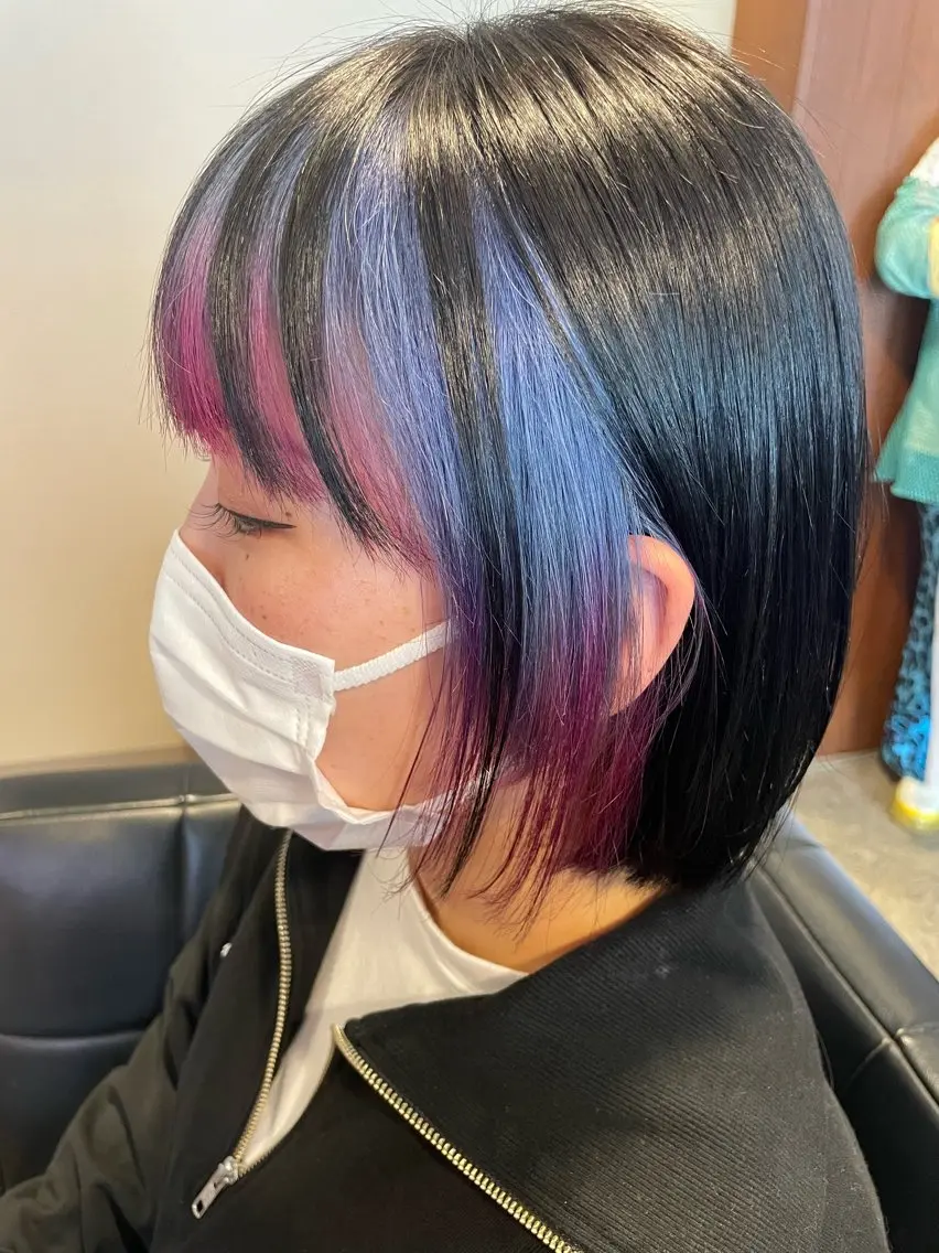 ショート カラー ヘアカラー トリートメント 花木 志穂のヘアスタイル