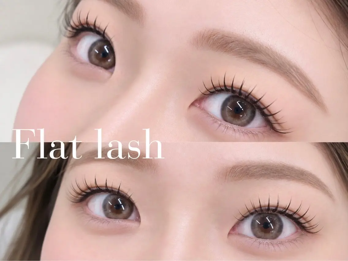 マツエク・マツパ フラットラッシュ Fi-ne eye 🎀Chiakiのマツエク・マツパデザイン