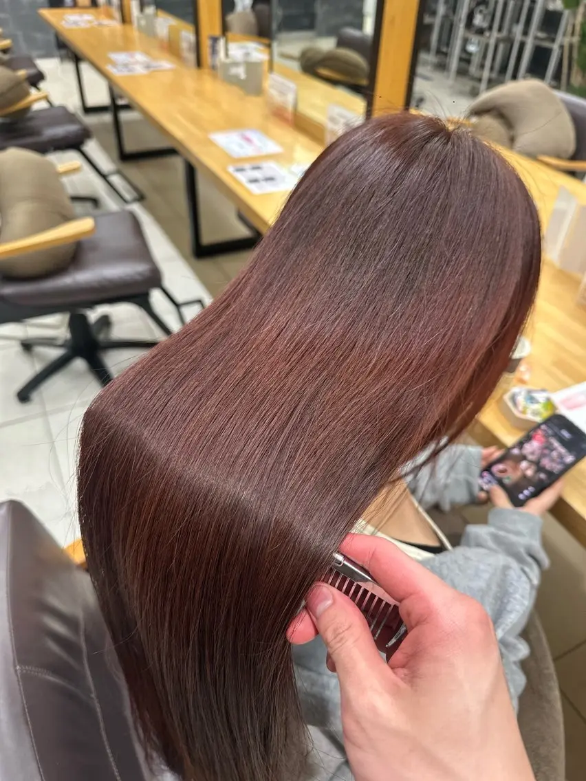 ロング カラー ブラウンカラー 透明感カラー 💎モテ髪透明感💎 🌟佐藤壮也🌟のヘアスタイル