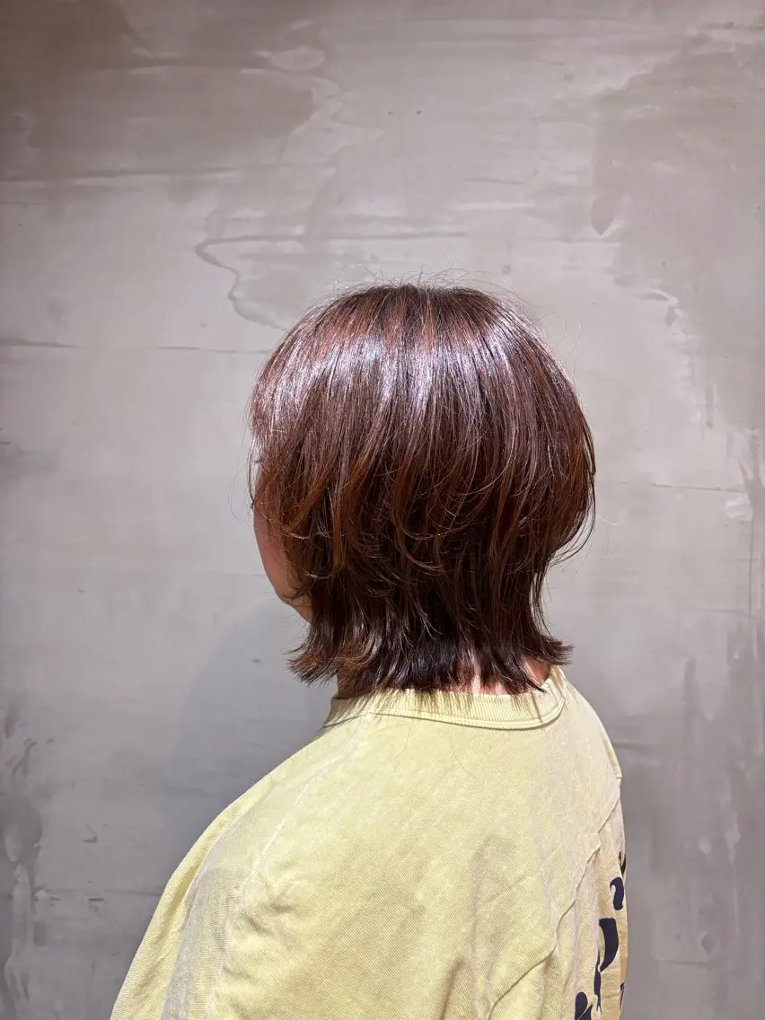ショート くびれヘア 外ハネヘア 縮毛矯正 atelier JD yuinaのヘアスタイル
