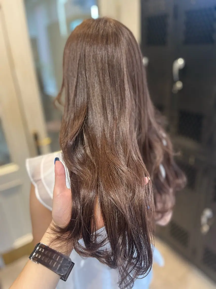 ロング カラー SIKI yuuna レイヤーカット🪽のヘアスタイル