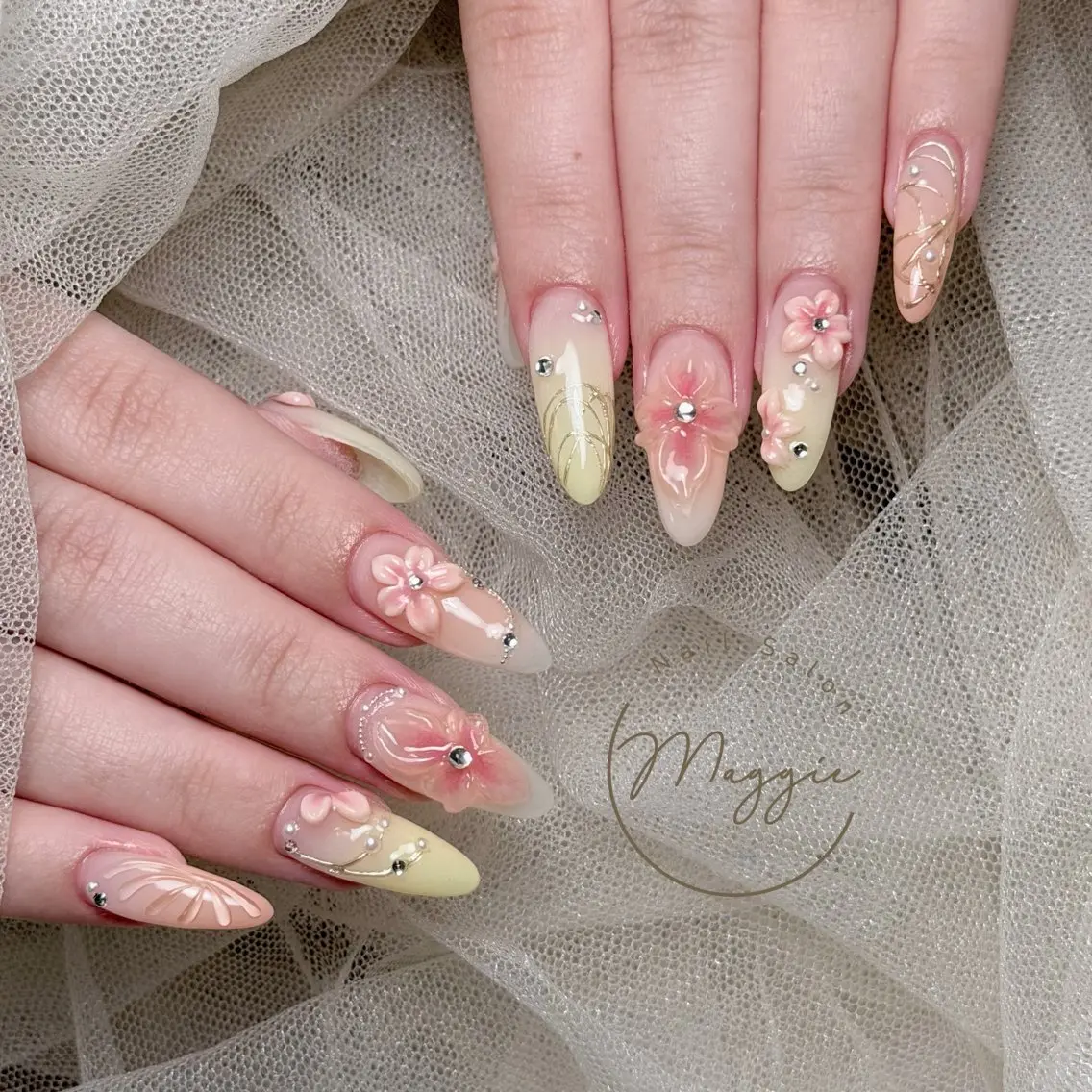 ネイル ハンドネイル Maggie Nail🦩のネイルデザイン