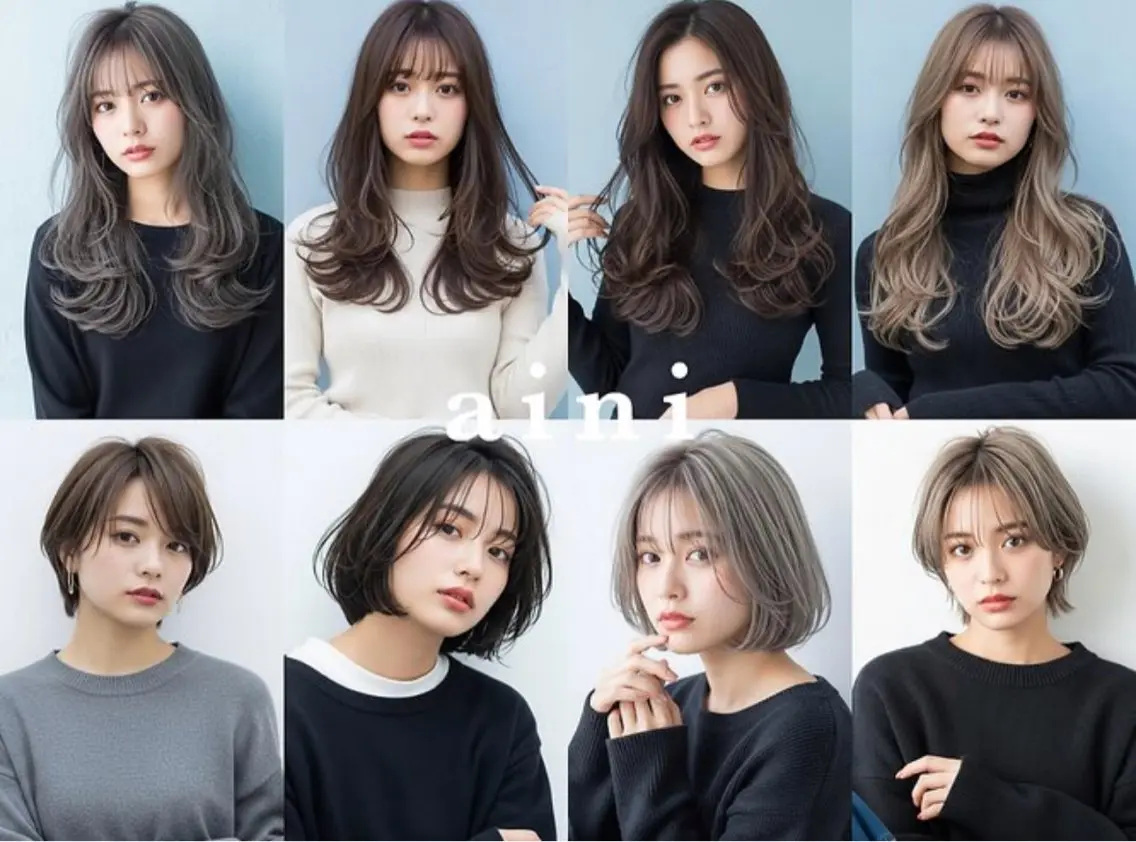 ミディアム ミン MINのヘアスタイル