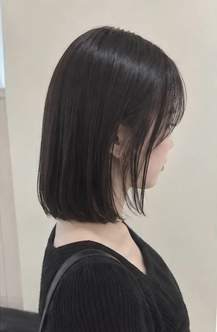 ミディアム 坂口 月陽のヘアスタイル