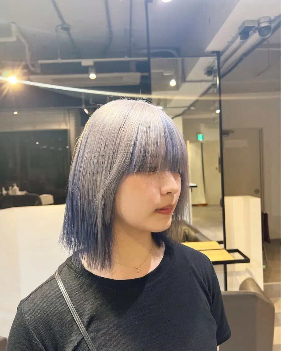 ショート ヘアカラー サイトウ ダイチのヘアスタイル