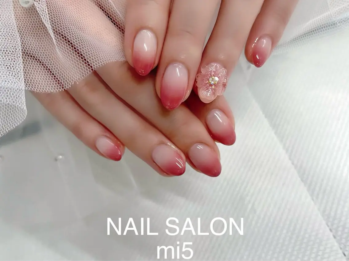 ネイル クリアネイル NAIL SALON mi5／Momokoのネイルデザイン