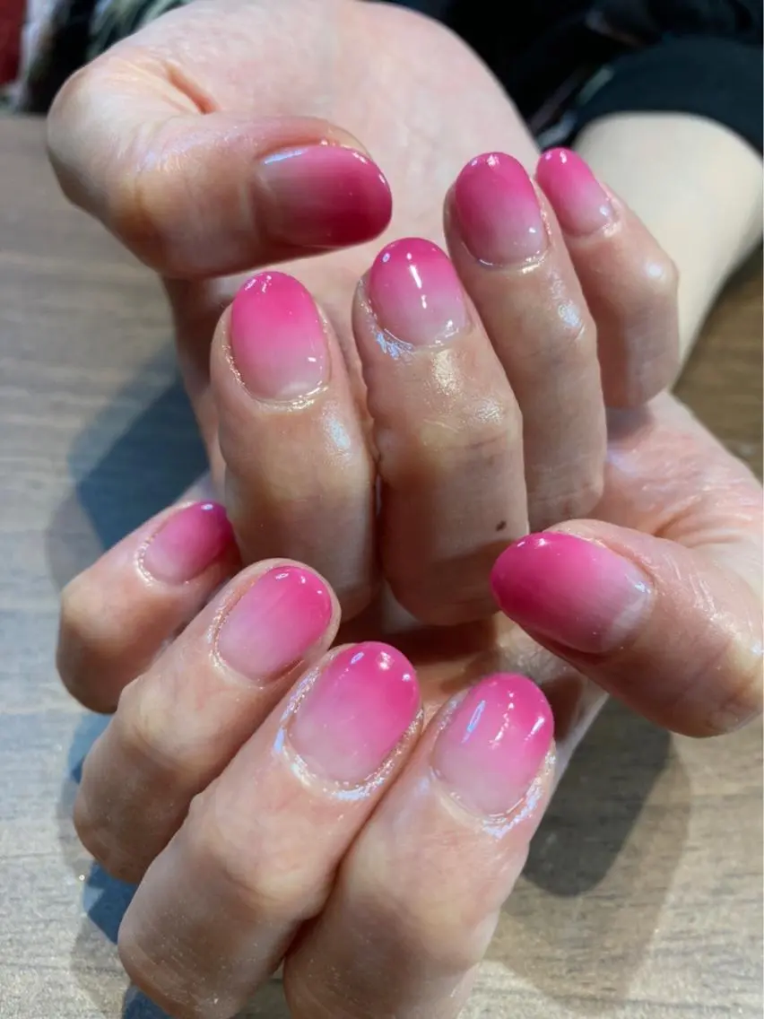 🌈カラーグラデーションorフレンチの写真