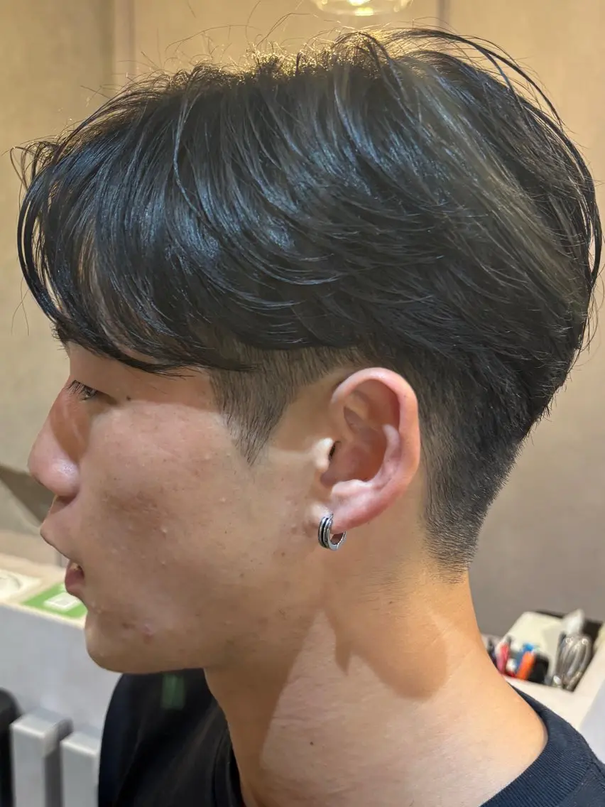 メンズ 高橋駿太/髪質改善/ 表参道/カットモデルのヘアスタイル