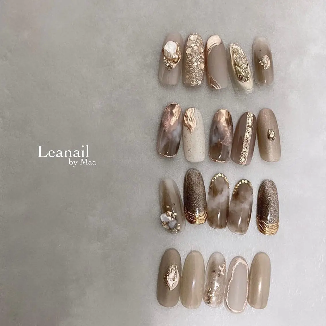ネイル private_ salon.Leaのネイルデザイン