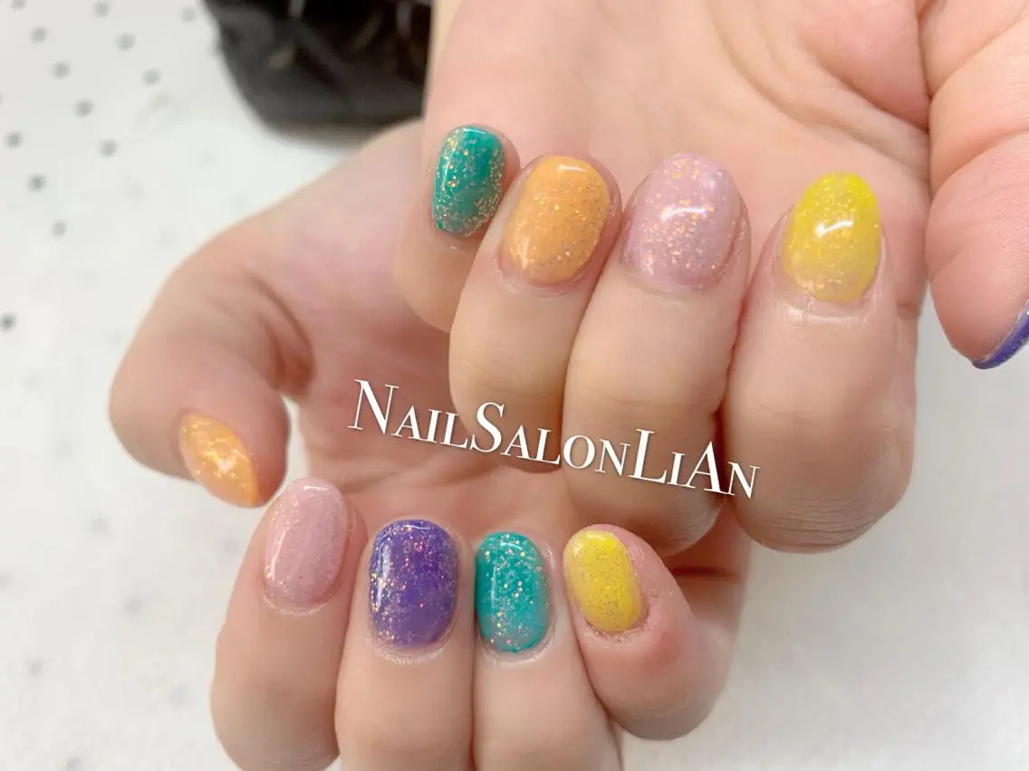 ネイル 持ち込み NailSalon LiAnのネイルデザイン