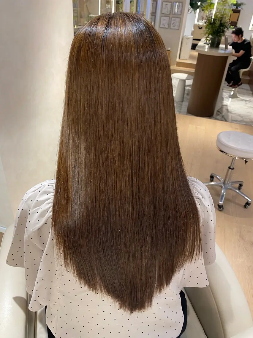 ロング 髪質改善 髪質改善ストレート ✂️前田龍之介のヘアスタイル