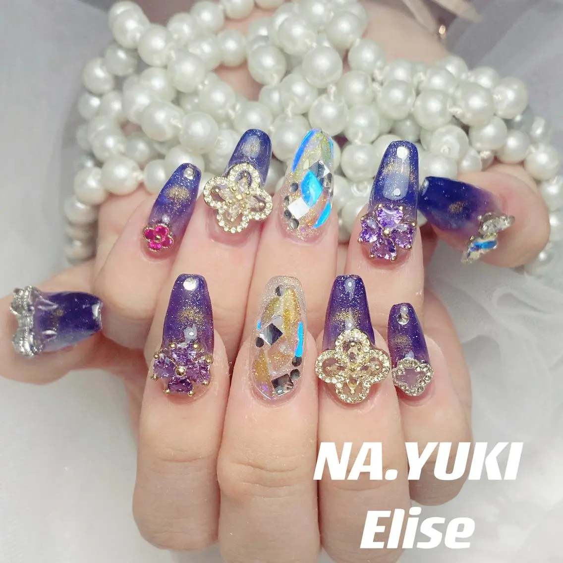 ネイル ハンドネイル 🎀 moo～ 🎀のネイルデザイン