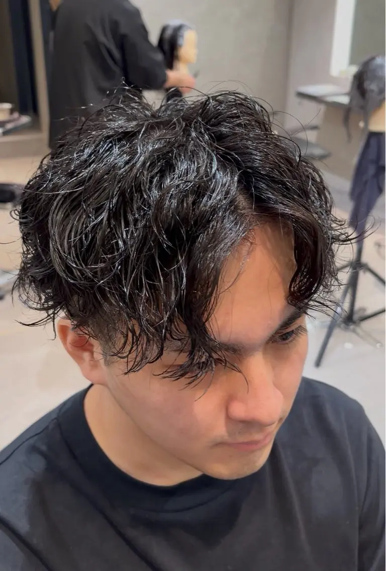 パーマ 【men's 特化 戸塚】碧流🌏のヘアスタイル