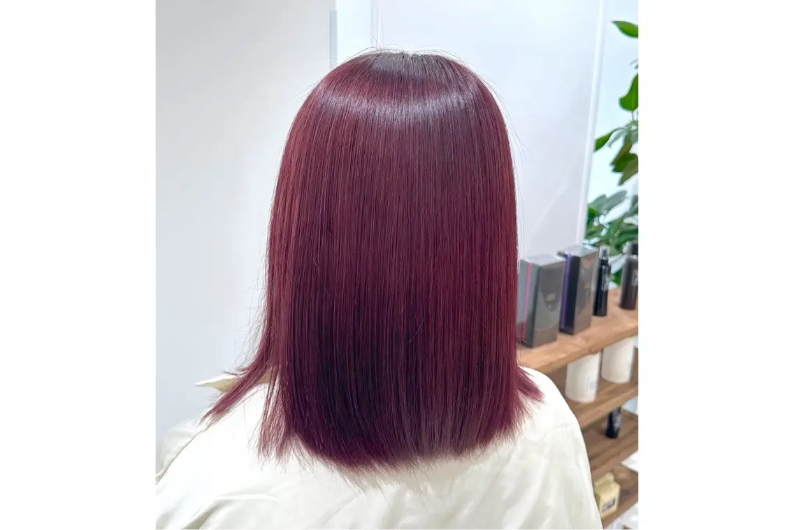 セミロング カラー カット ✨本格的韓国スタイル 特化✨ﾊﾙｶ✨️のヘアスタイル