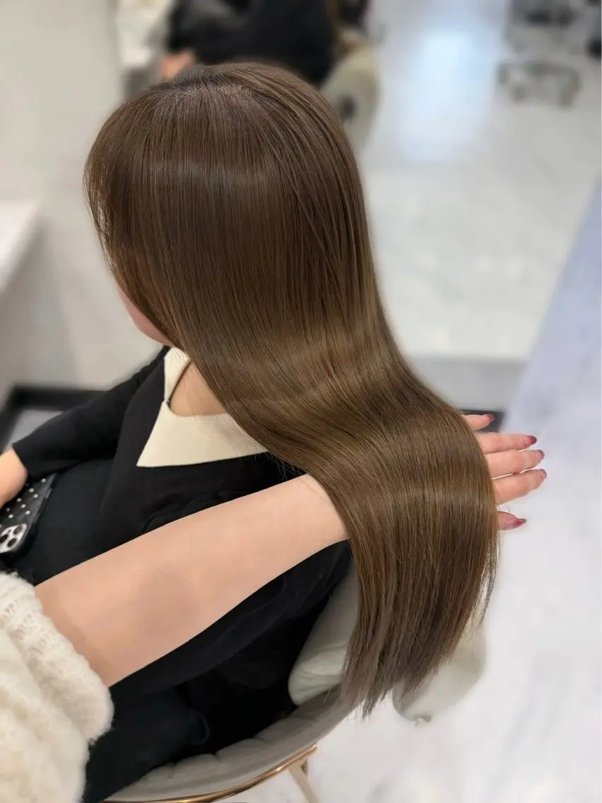 ロング カラー ヘアカラー 透明感カラー/ 髪質改善/reikaのヘアスタイル