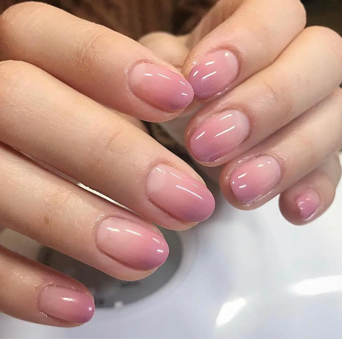 🌸カラーグラデーション🌸 【丁寧ケア込】の写真