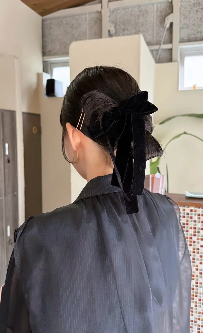 ヘアアレンジ ヘアセット 中村 友香のヘアスタイル