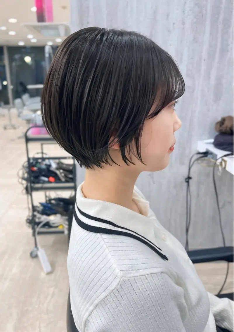 ショート カット Gardenhair 小笠原篤矢ショートのヘアスタイル
