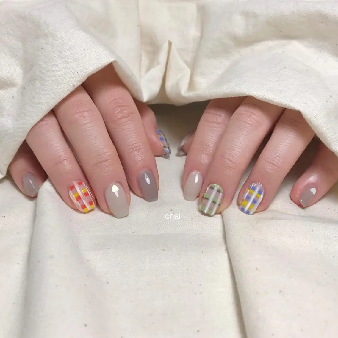 ネイル ハンドネイル chai nail _ai📍鶴橋/桃谷のネイルデザイン