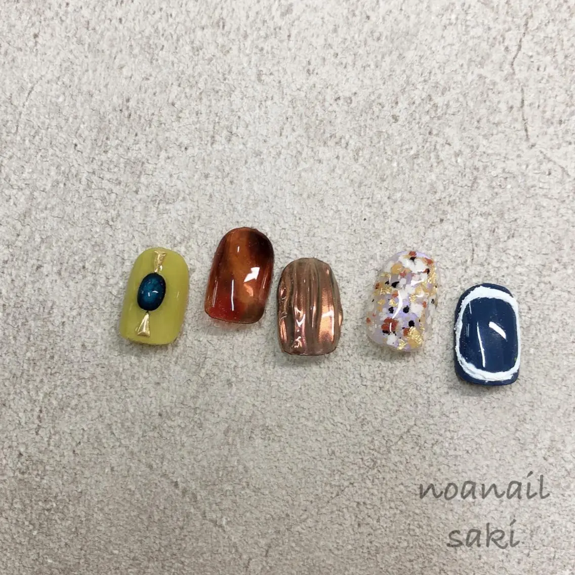ネイル アートネイル ジェルネイル マグネットネイル ミラーネイル ニュアンスネイル ショートネイル専門店 noaのネイルデザイン