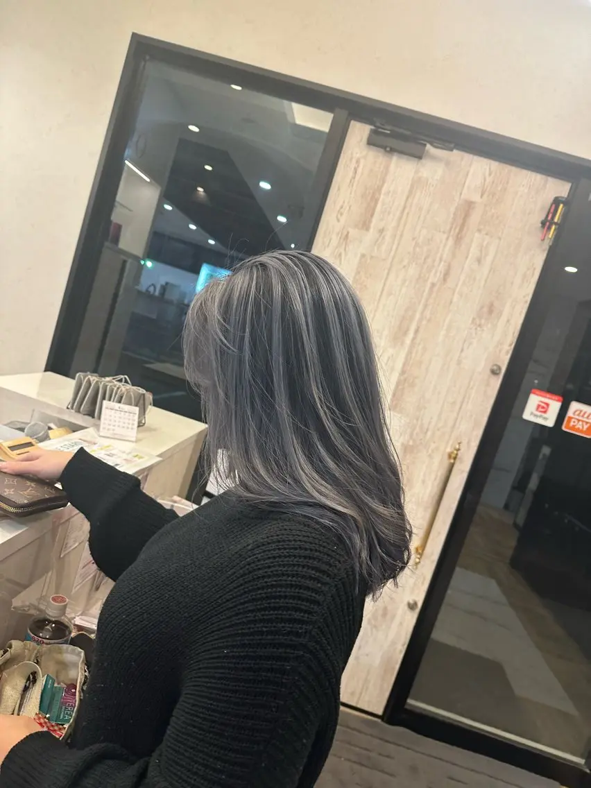 ロング カット ヘアカラー arl 豊田店のヘアスタイル