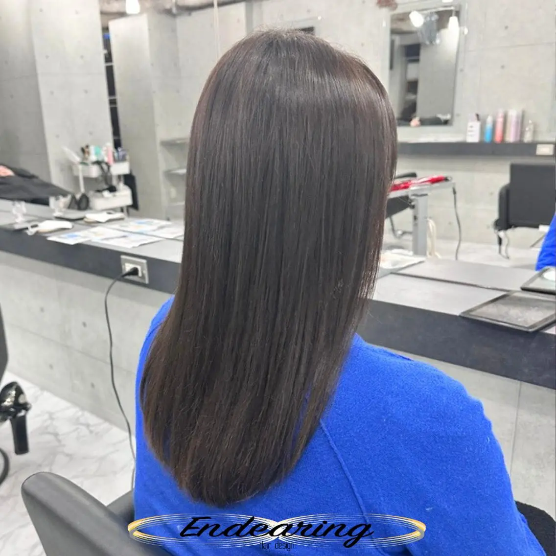 カラー 透明感カラー カット ヘアカラー Endearing 銀座/レイヤーカットのヘアスタイル