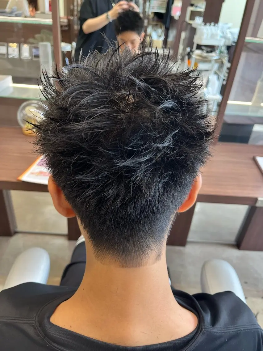 ショート メンズ スパイキーショート ショートヘア 🧊メンズ特化🧊 高木航希のヘアスタイル