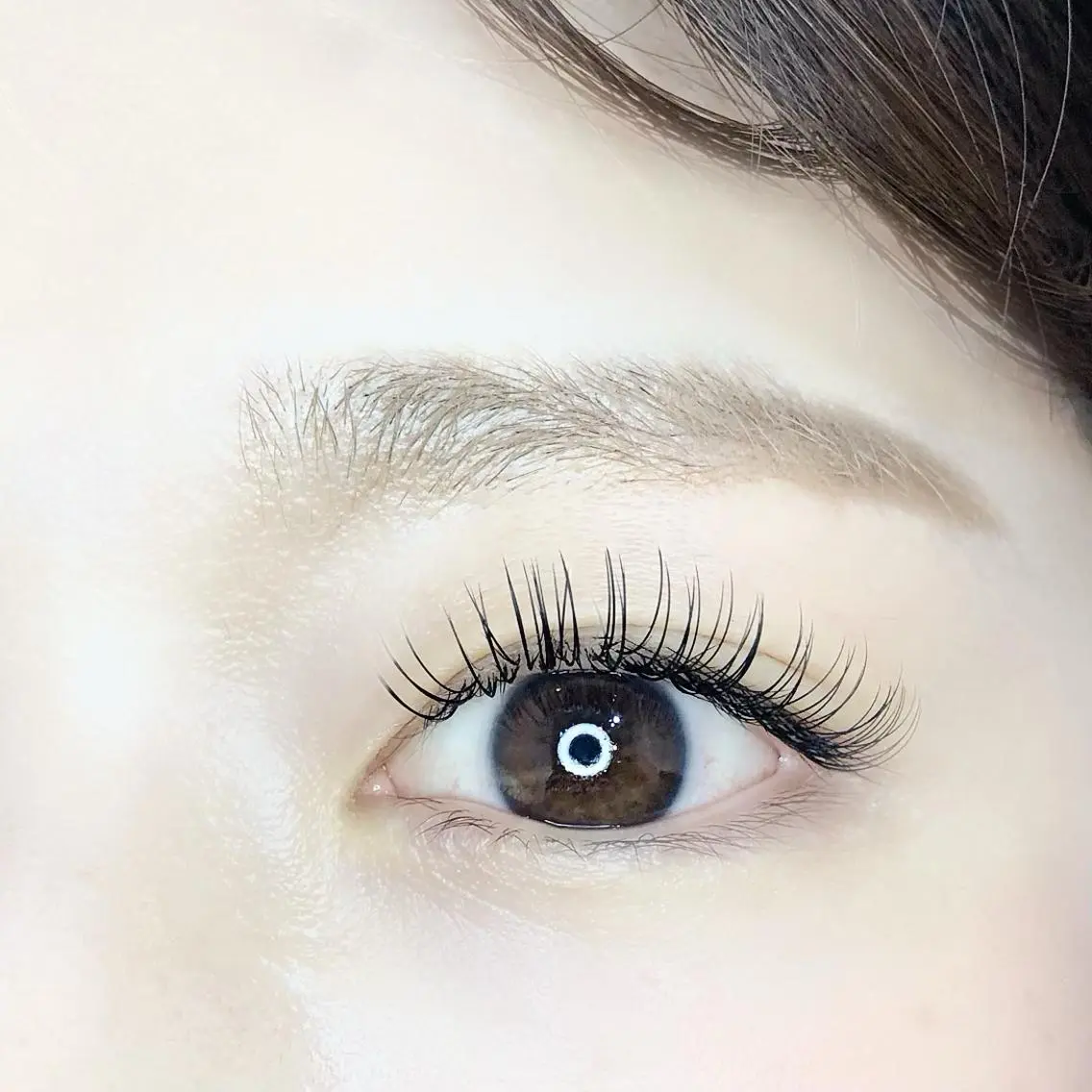 【フラットラッシュ120本】オフ無料🤍カラー変更+600円の写真