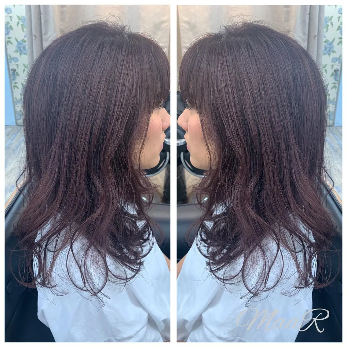 カラー Asuka Mabuchiのヘアスタイル