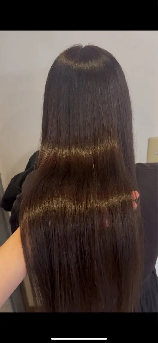ロング カラー ラベンダーカラー トリートメント カラーモデル募集中 🤍中島朱音🤍のヘアスタイル