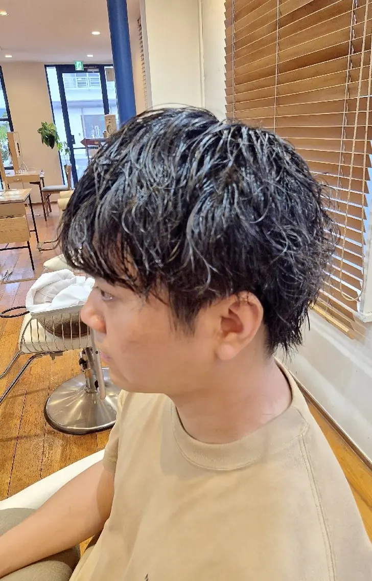 メンズ パーマ メンズパーマ ￥0円モデル募集中❗ 小村田 亮子のヘアスタイル