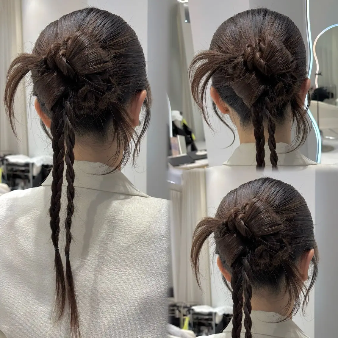 ヘアアレンジ ヘアセット 後藤 瑠菜のヘアスタイル