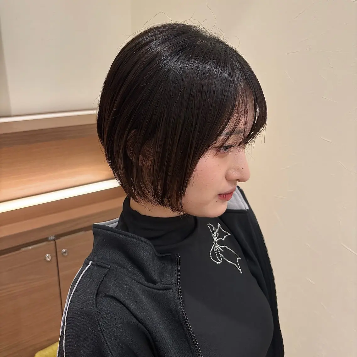 ショート ショートヘア 小顔カット トヨダ🤍 パーマのヘアスタイル